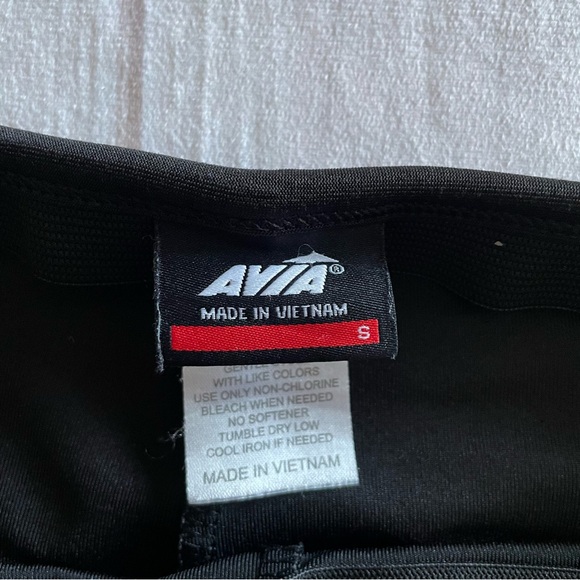 Avia Tennis Golf Skort Women’s S Black Active Elastic Waistband Pull on Casual - Picture 9 of 12